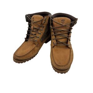 Timberland Leather Hiking/Work Boots Men’s Size 10 – Tan – Normal Wear